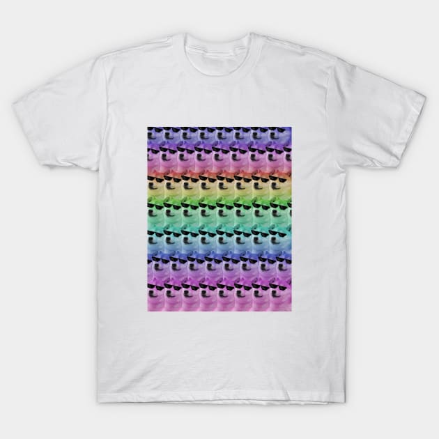 Trippy Doge RGB Meme T-Shirt by zerophase